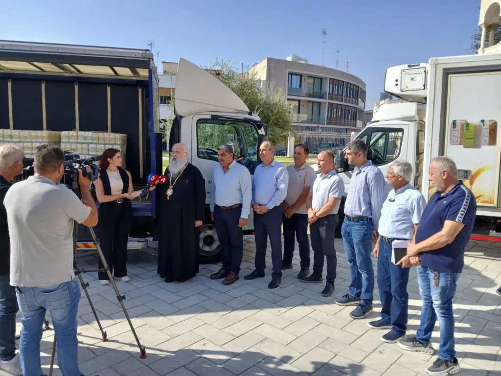 Η Π.Ο.Σ. διέθεσε 20 τόνους τροφίμων για στήριξη των συμπολιτών μας